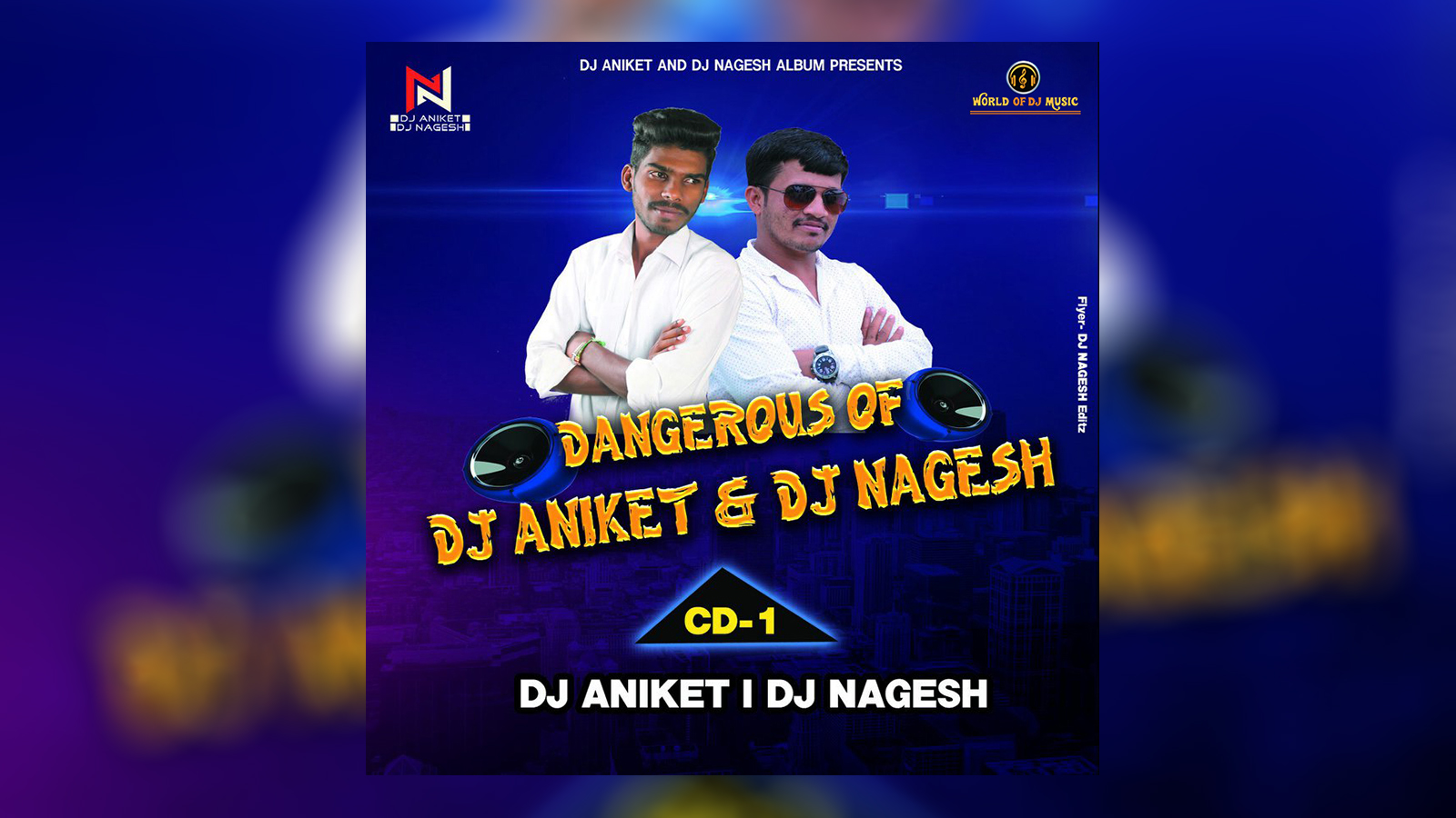 Dj Aniket And Nagesh - HD Wallpaper 