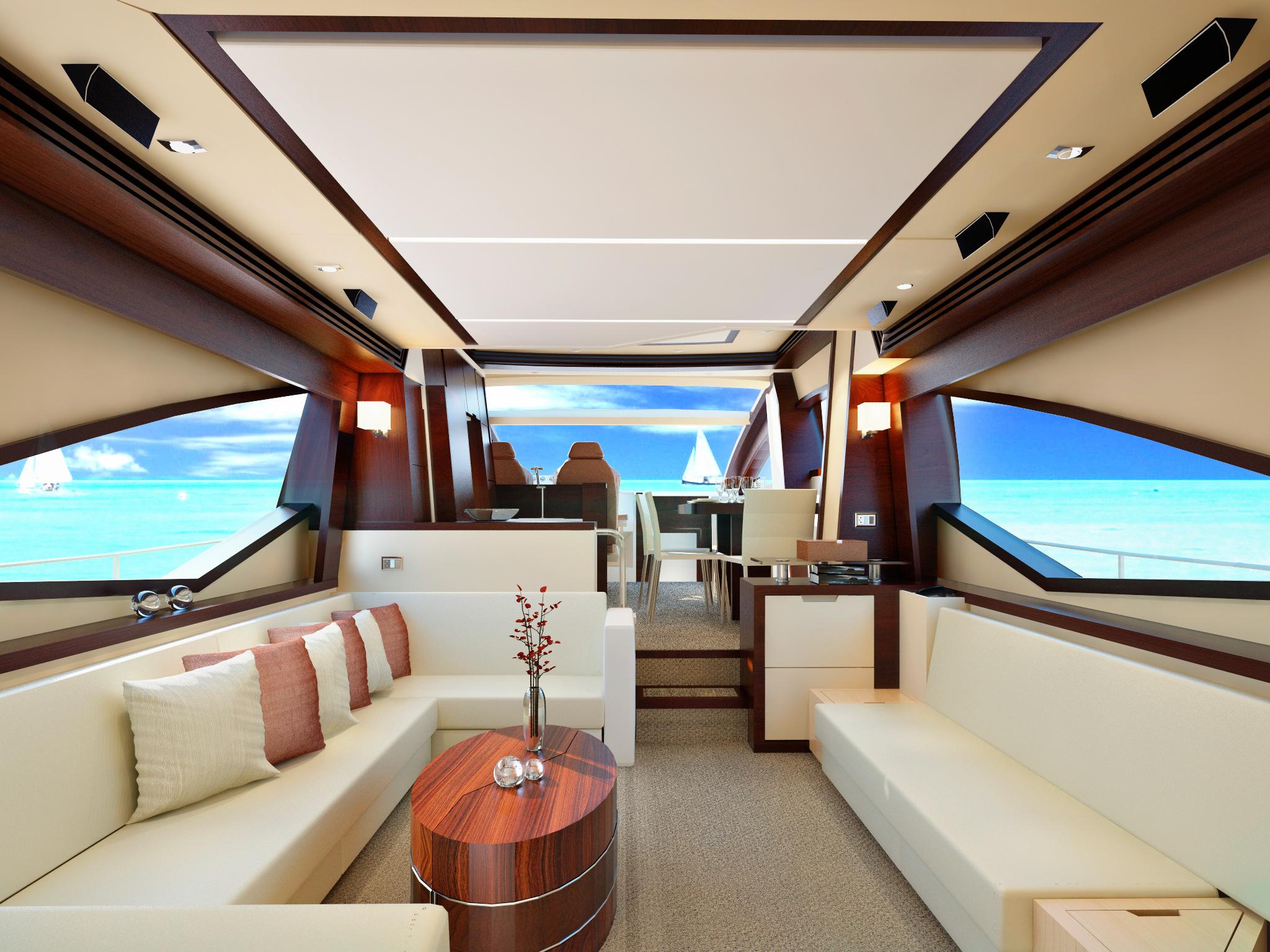 Luxury Yacht - HD Wallpaper 