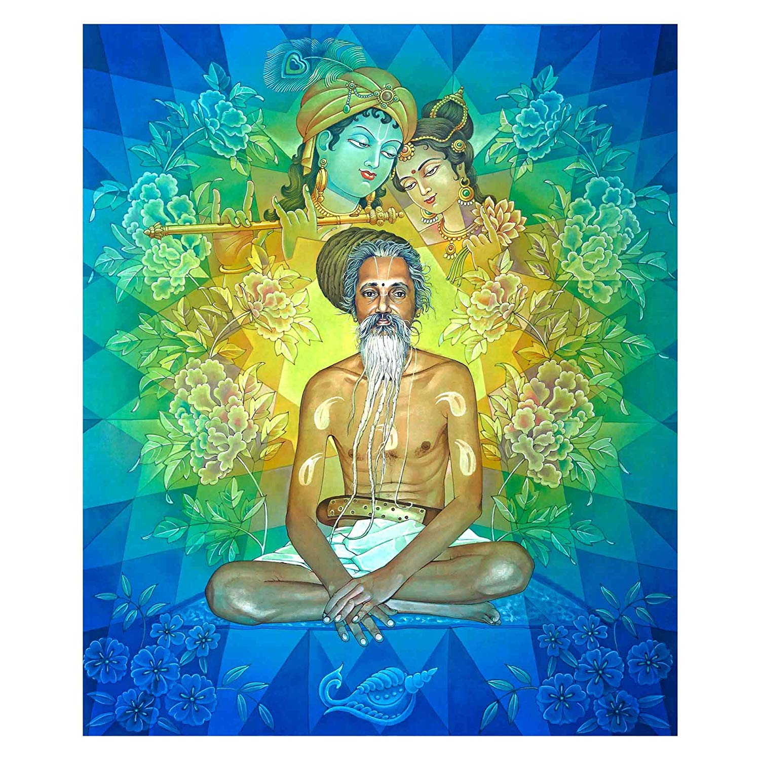 Yantra Mandala Painting - Gautama Buddha - HD Wallpaper 