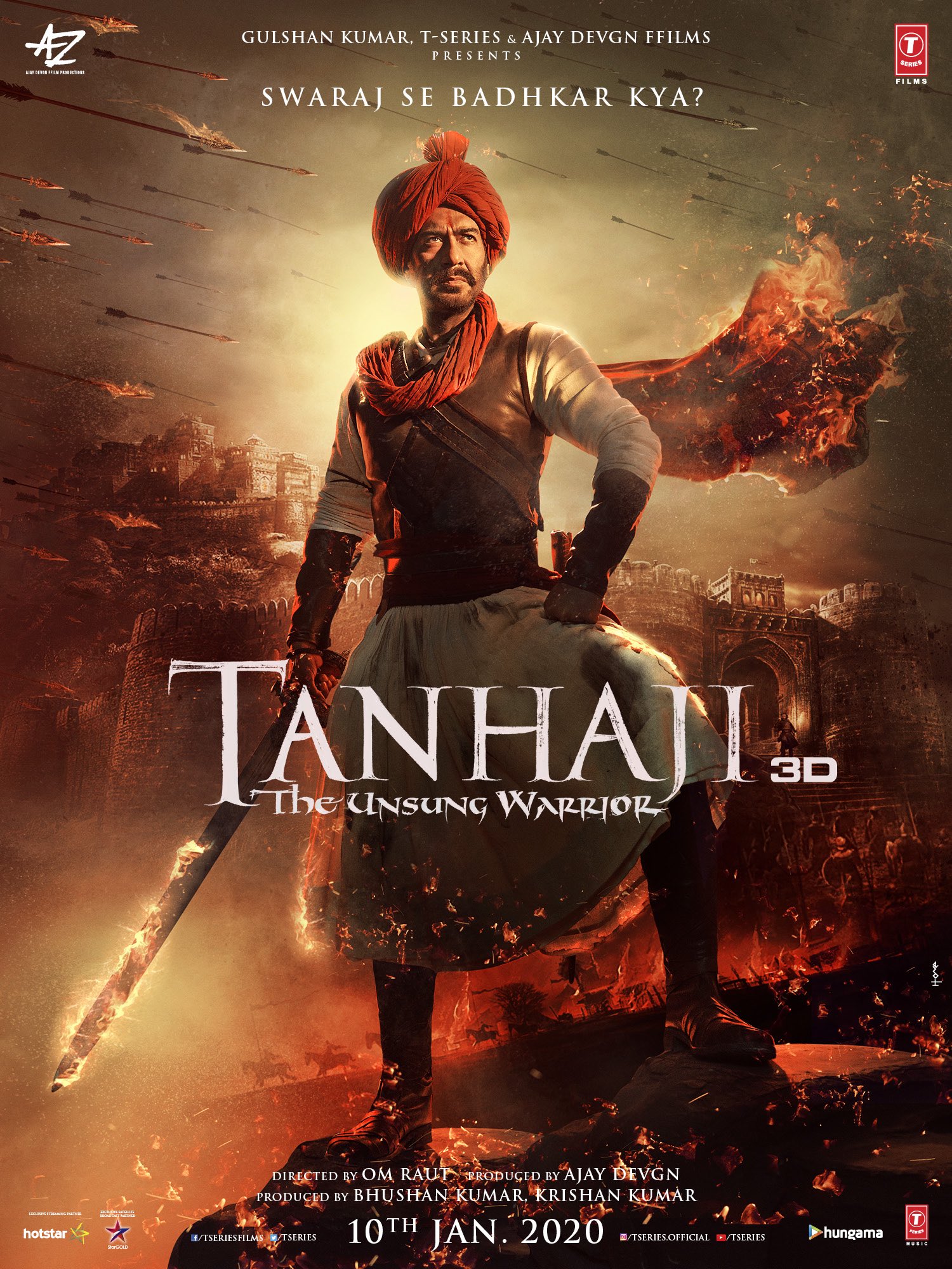 Taanaji The Unsung Warrior - HD Wallpaper 