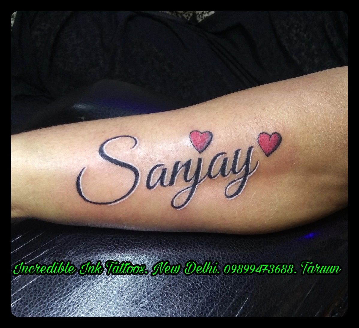 Sanjay Name Tattoo Design - HD Wallpaper 