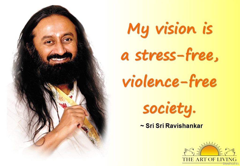 Sri Sri Ravi Shankar Thoughts - HD Wallpaper 