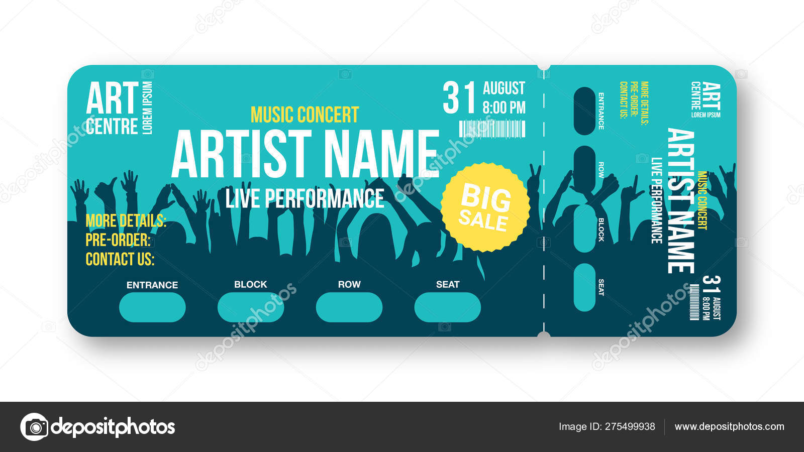 Concert Ticket - 1600x900 Wallpaper - teahub.io