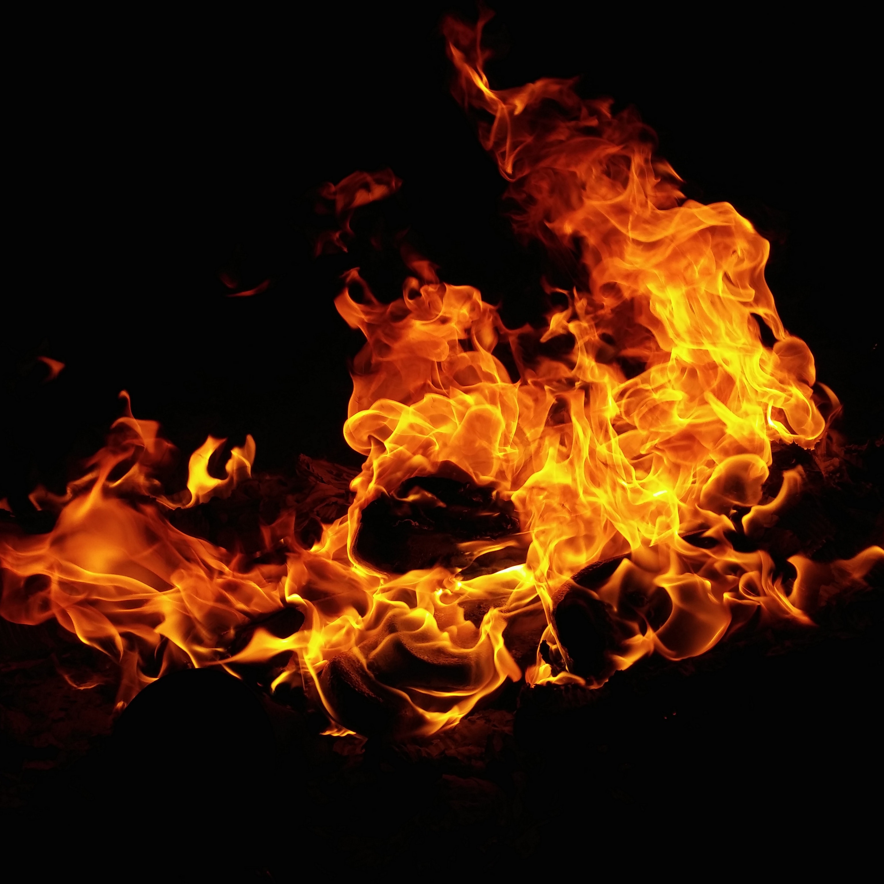 Burning Fire - HD Wallpaper 