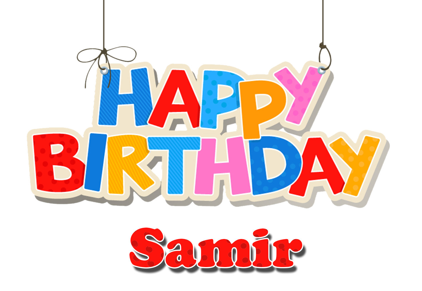 Samir Happy Birthday Name Png - Happy Birthday Sunny Name - HD Wallpaper 