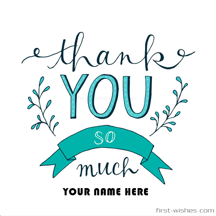 Thank You So Much Image With Name - Onur Air - HD Wallpaper 