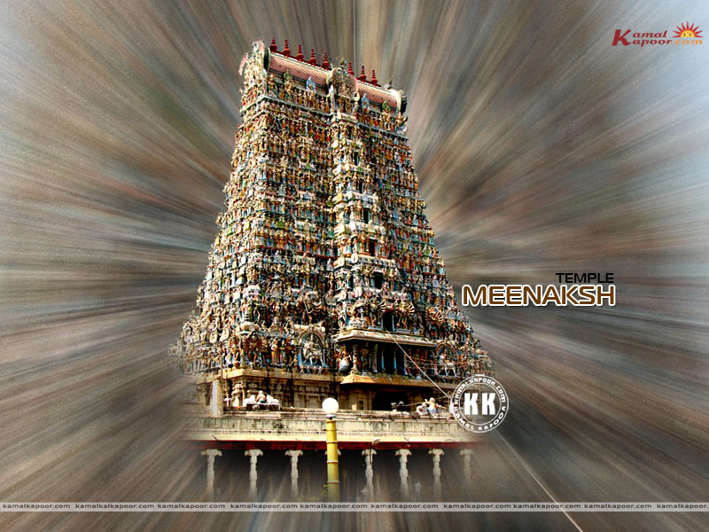 Meenakshi Amman Temple - HD Wallpaper 