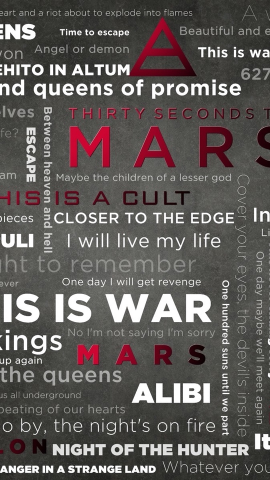 Samsung Name Wallpaper - 30 Seconds To Mars Iphone - HD Wallpaper 