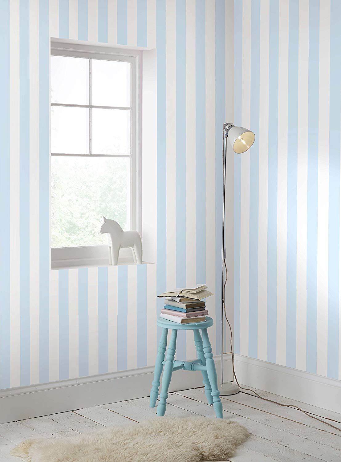 Pastel Striped Wall Paper - HD Wallpaper 