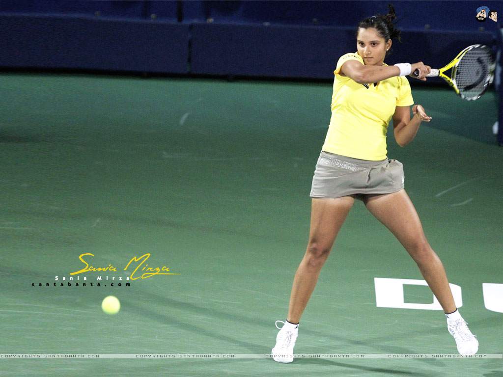 Sania Mirza - Wallpaper - HD Wallpaper 