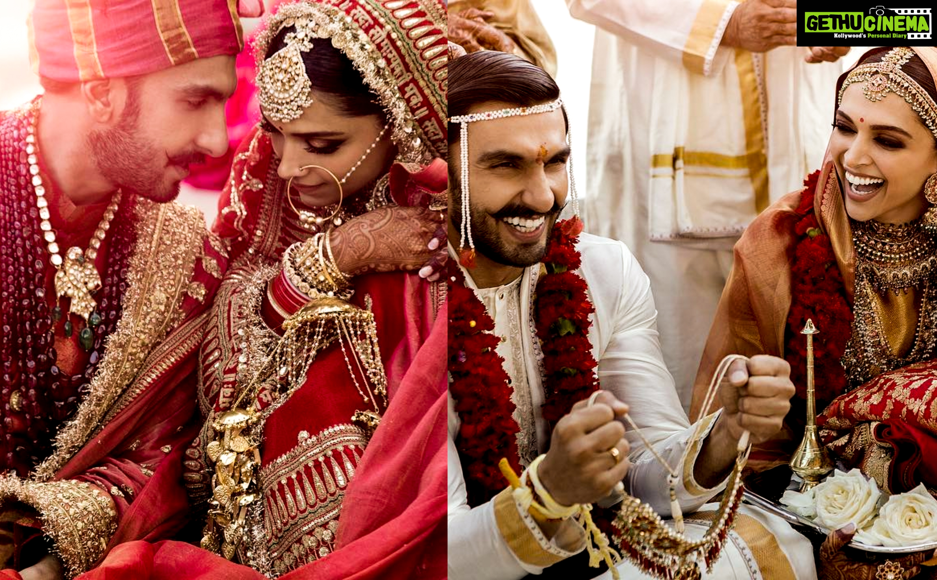 Ranveer Singh And Deepika Padukone 2018 - HD Wallpaper 