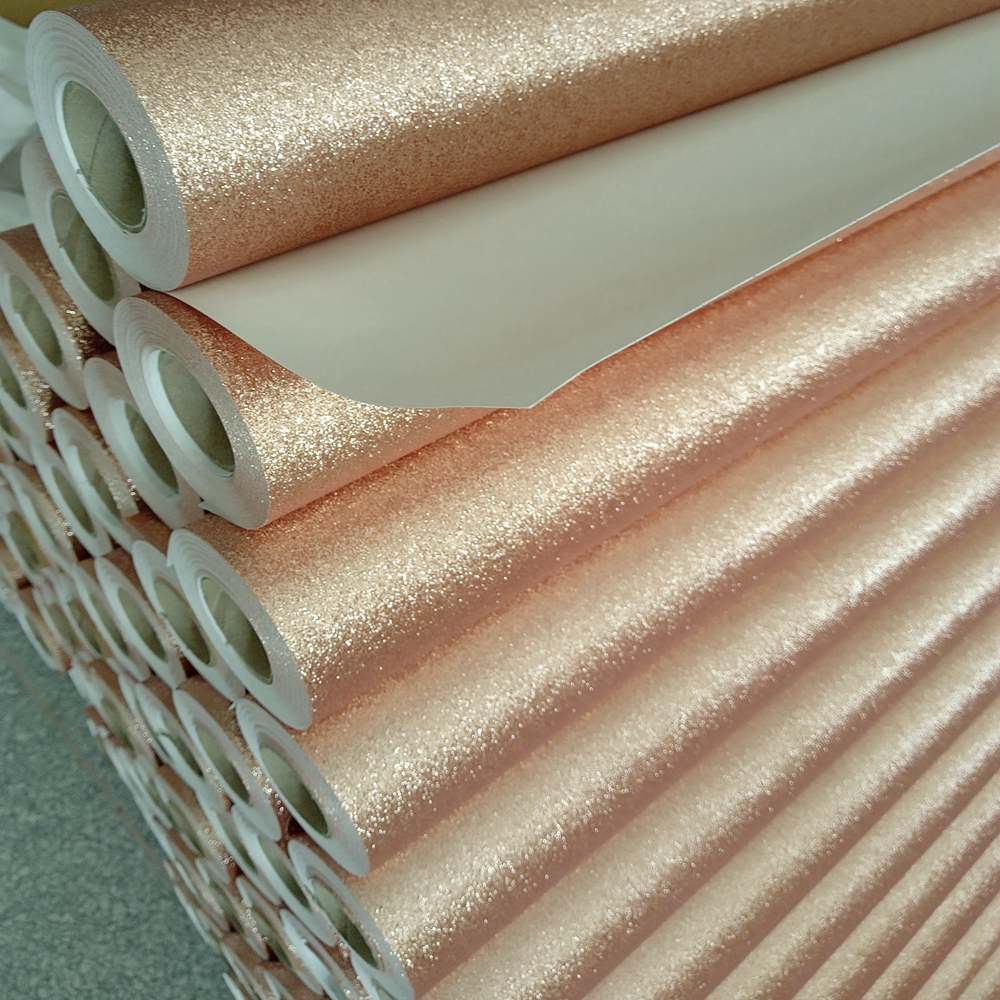 The New Glitter Wallpaper 53cm*10m/roll Wall Covering - Leather - HD Wallpaper 