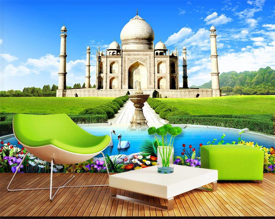 Background Photos Taj Mahal - HD Wallpaper 