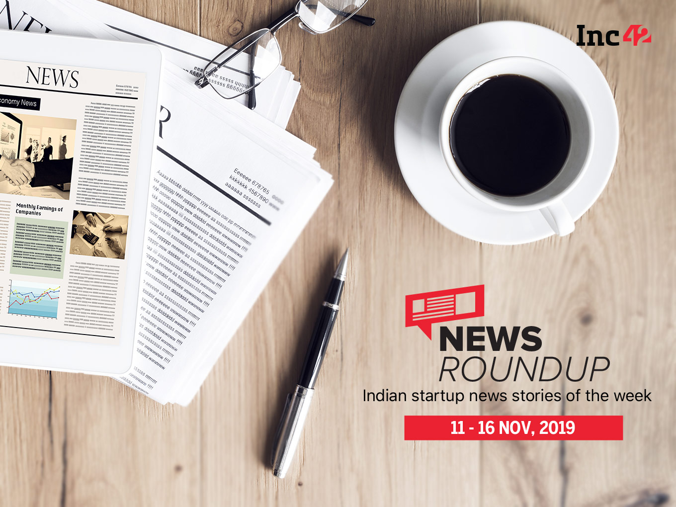 11 Indian Startup News Stories You Don’t Want To Miss - Newspaper Png Coffee - HD Wallpaper 