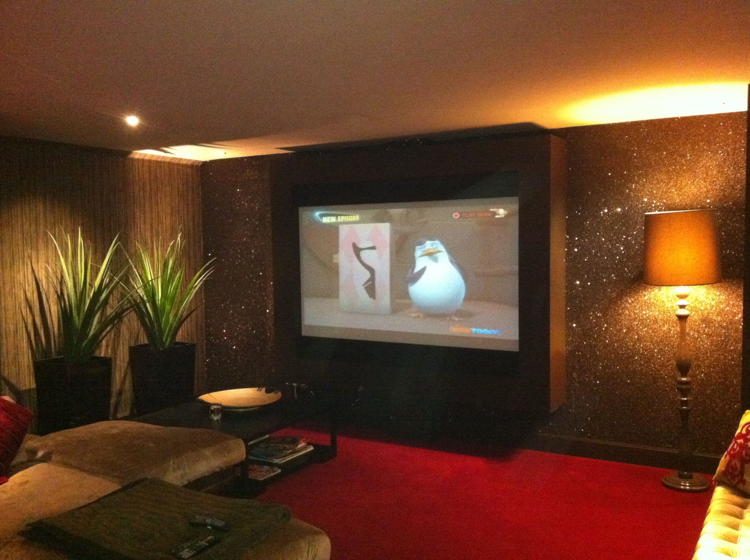 Cinema Room - HD Wallpaper 