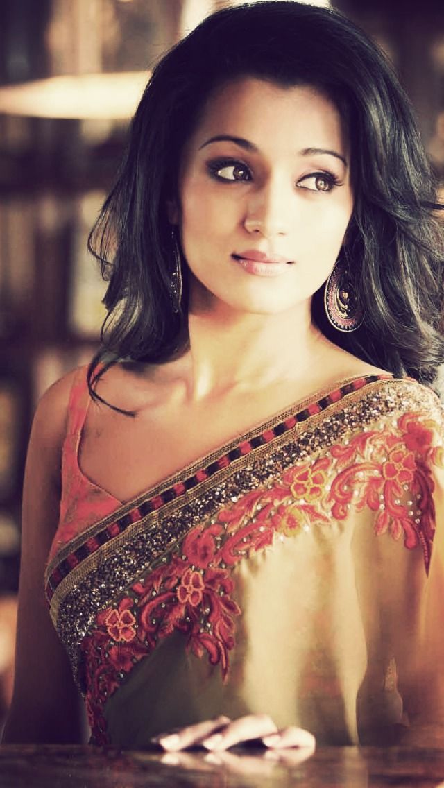 Trisha Krishnan Hot Sexy Lips - HD Wallpaper 