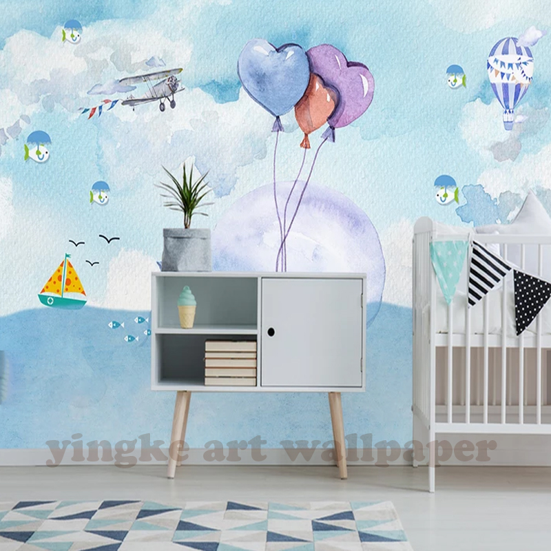 Aquarell Tapete Kinder - HD Wallpaper 