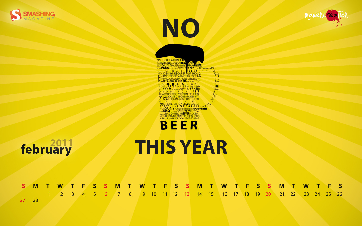 Calendar Wallpaper Of The Month - Graphic Design - HD Wallpaper 