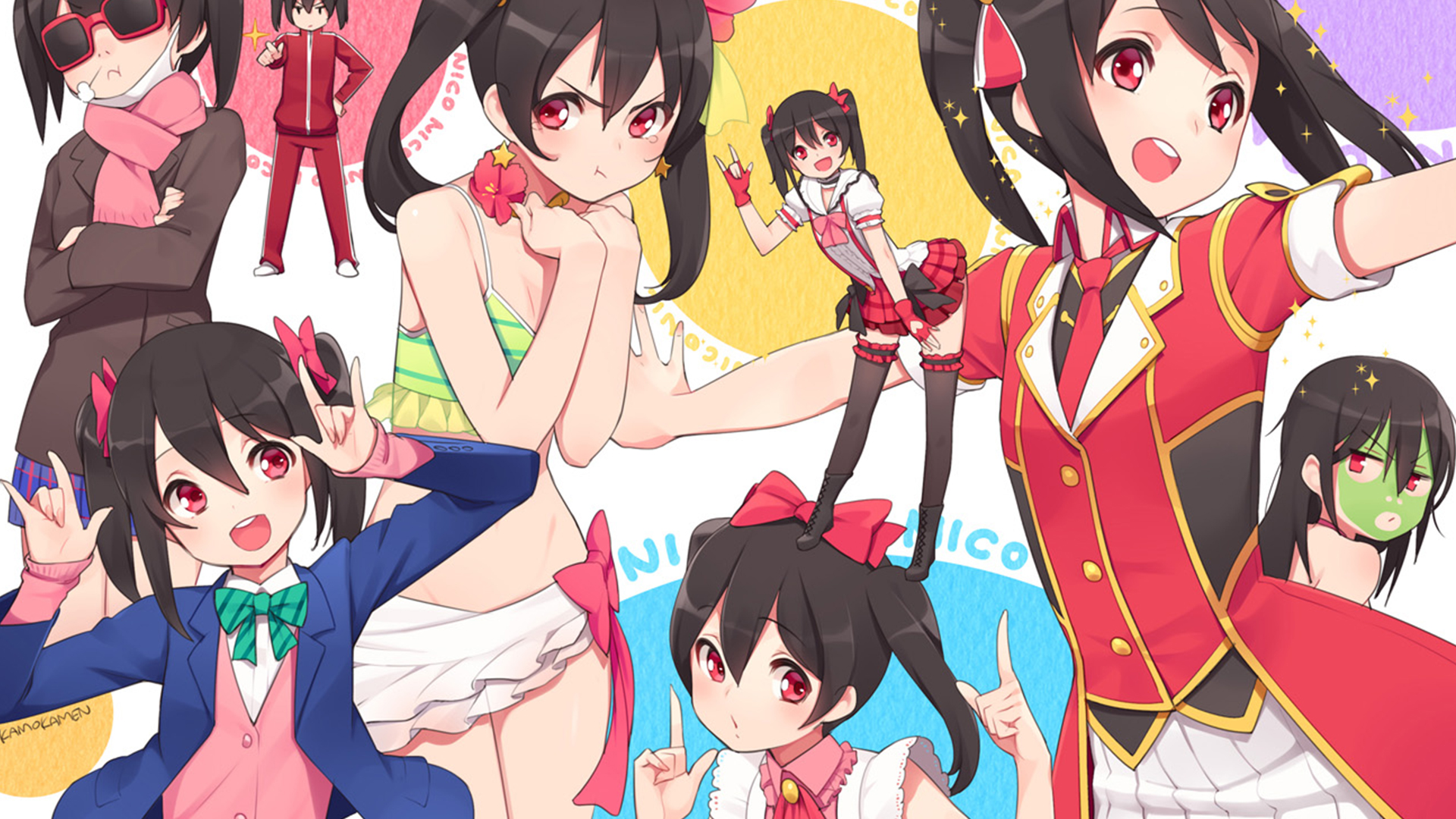 Love Live Nico - HD Wallpaper 