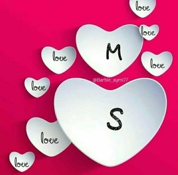 Ms Letter Images In Heart 715x704 Wallpaper Teahub Io