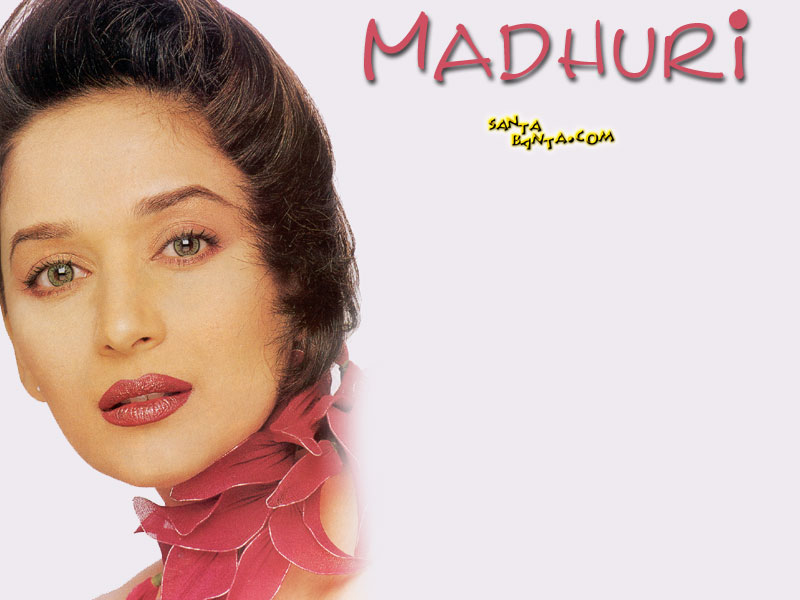 Madhuri Dixit Hair Styles - HD Wallpaper 