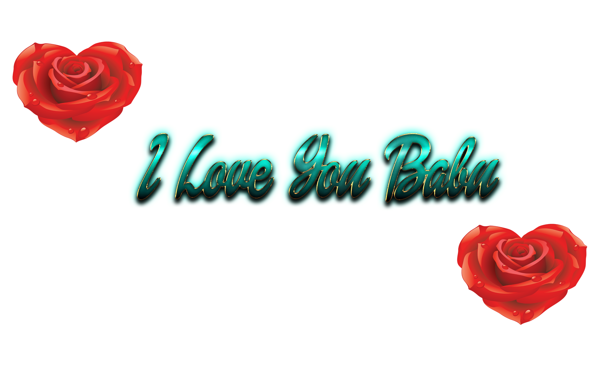 I Love You Babu Name Png - Love You Jan Name - HD Wallpaper 