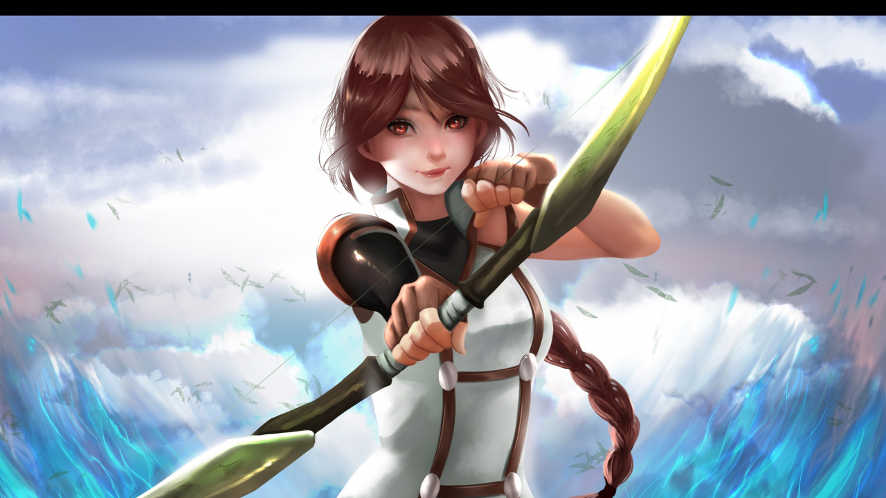 Beautiful, Archer, Yume, Grimgar Of Fantasy And Ash, - Grimgar Of Fantasy And Ash Archer - HD Wallpaper 