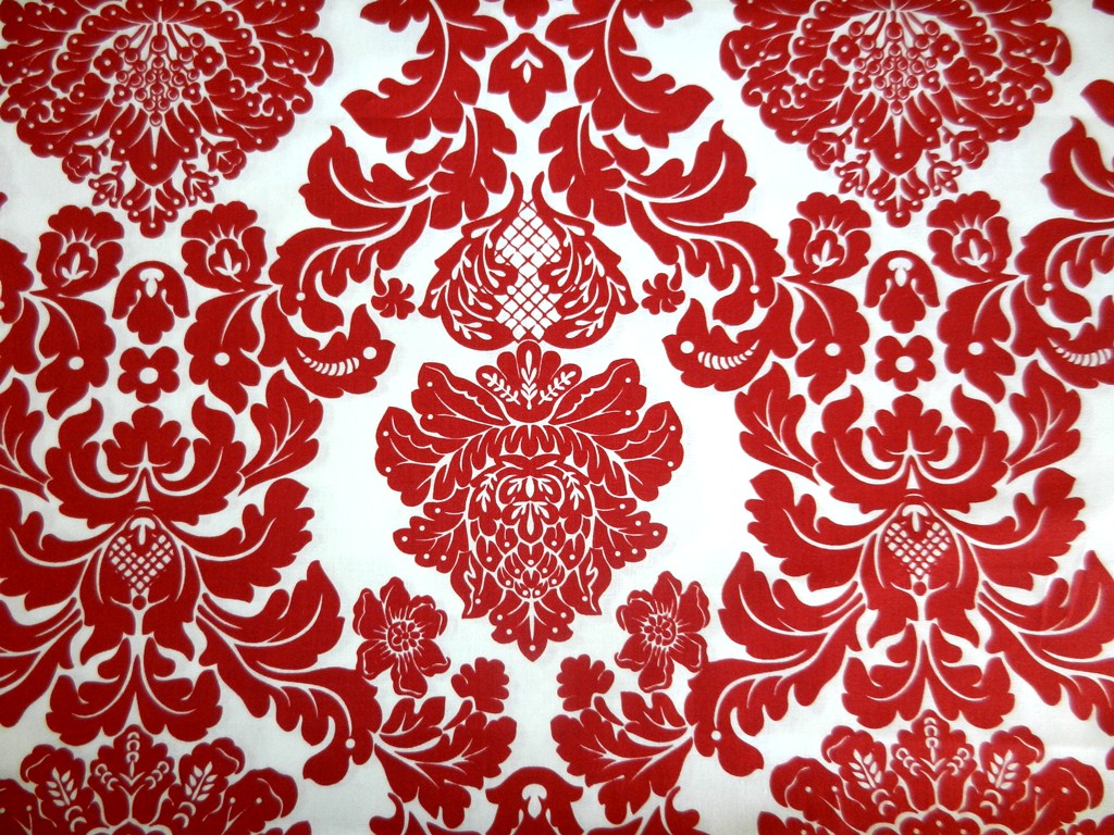 Red Damask Wallpaper Shopstyle Uk - Red White Damask Background - HD Wallpaper 