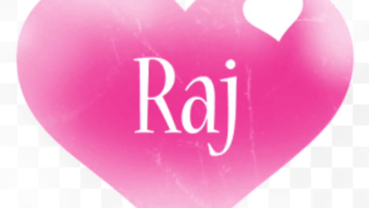 Raj Name Video Status Raj I Love You Youtube - Love - 1280x720 Wallpaper -  