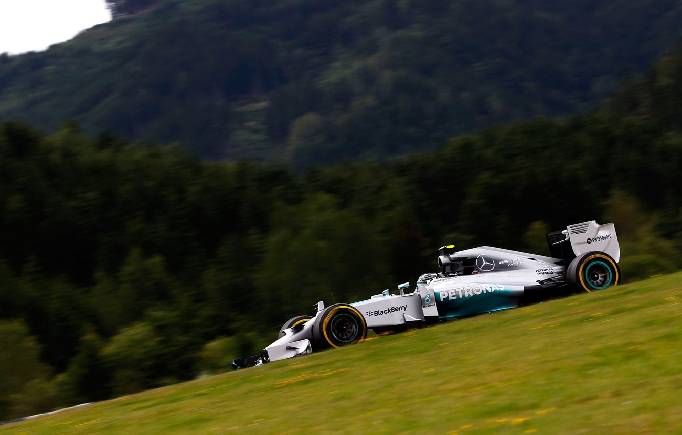 Photo Wallpaper Race, Sport, Formula 1, The Car, Mercedes, - Formula One - HD Wallpaper 