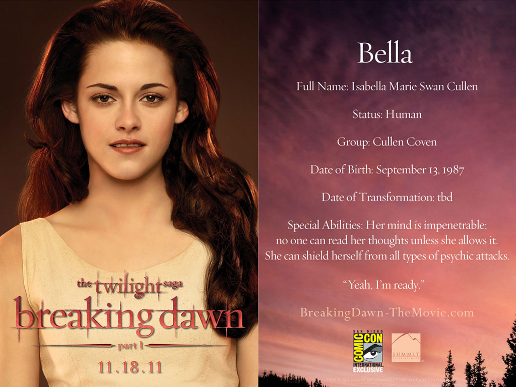 Love Them - Twilight Bella Breaking Dawn Part 1 - HD Wallpaper 