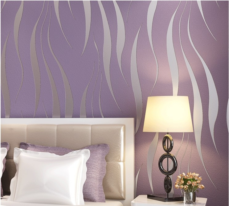 Wall Paper In Purples And White - HD Wallpaper 