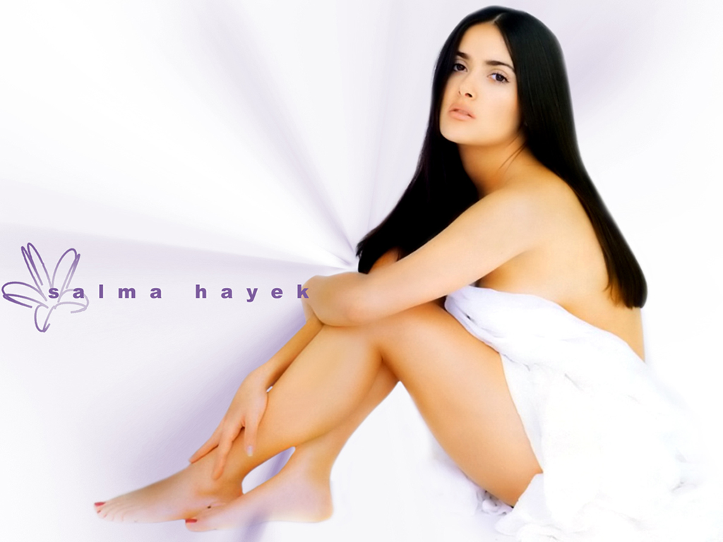 Salma Hayek Sexy - HD Wallpaper 