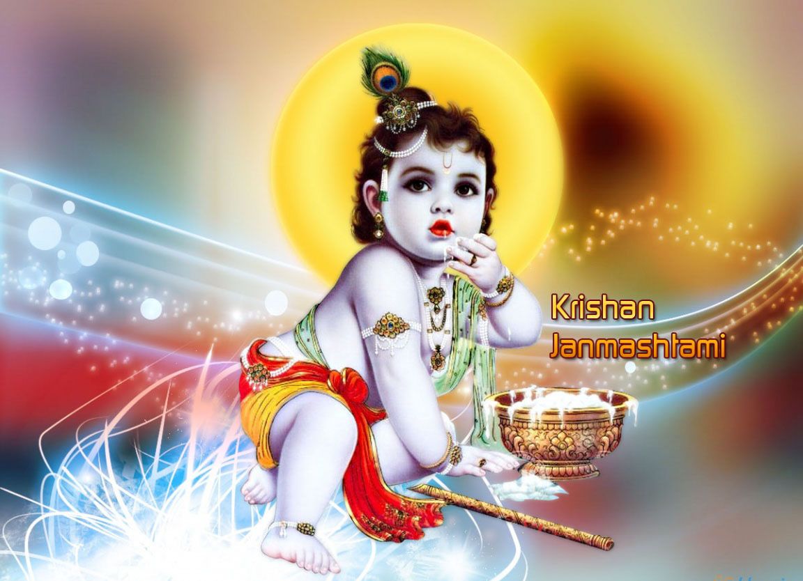 Krishna Janmashtami Images 2019 - HD Wallpaper 