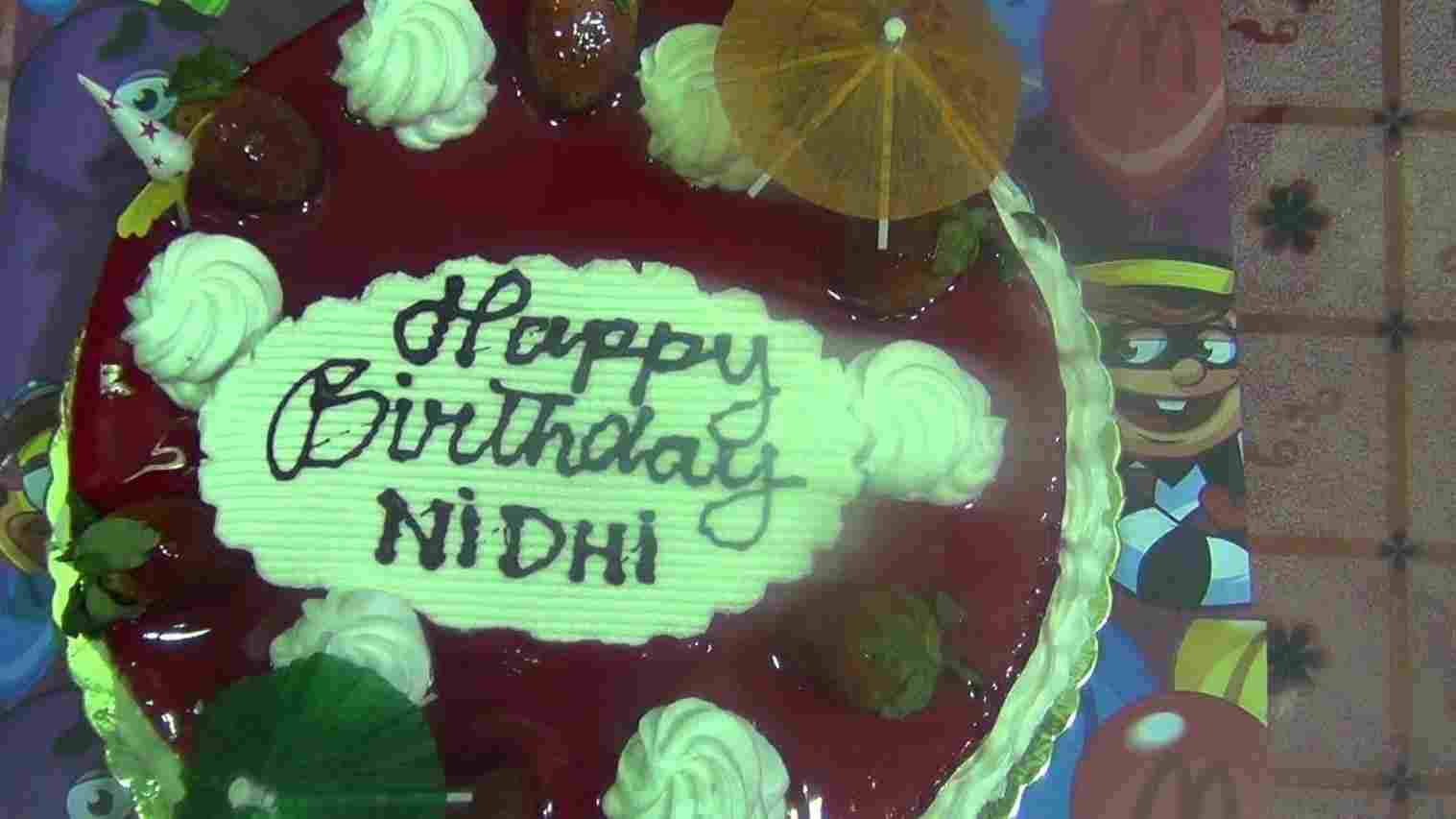 Nidhi Name Wallpaper - Happy Birthday Nidhi Song - HD Wallpaper 