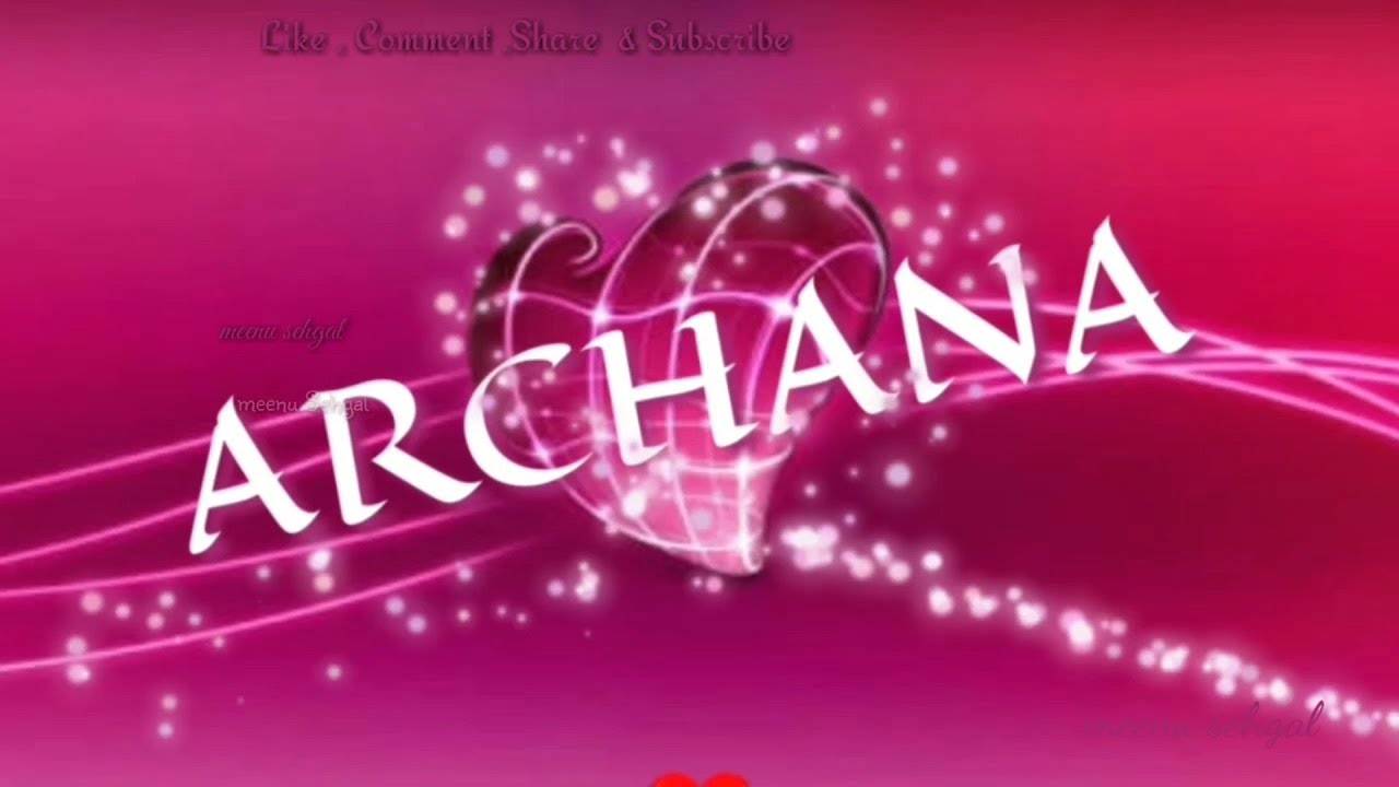Archana Name Whatsapp Dp - HD Wallpaper 
