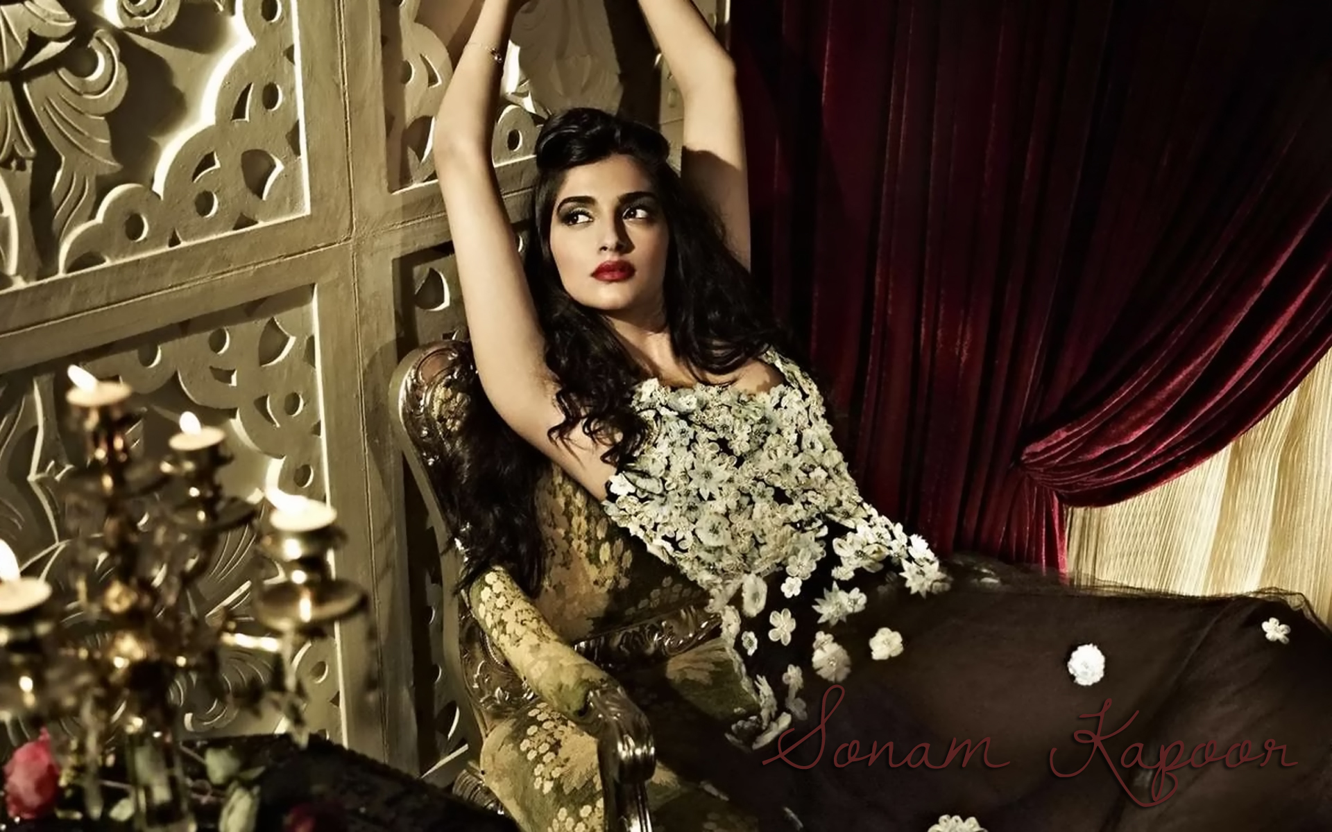 Hot Sonam Kapoor Wallpaper Hd - Sonam Kapoor Latest Photoshoot Hd - HD Wallpaper 
