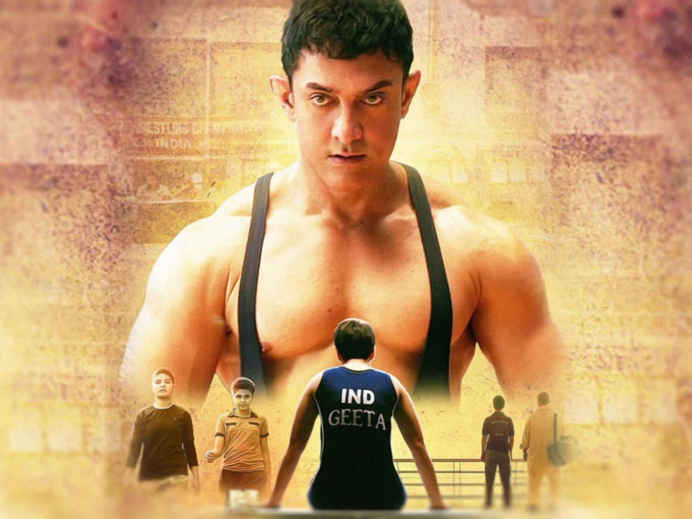 Dangal Wallpapers - History Of Aamir Khan - HD Wallpaper 