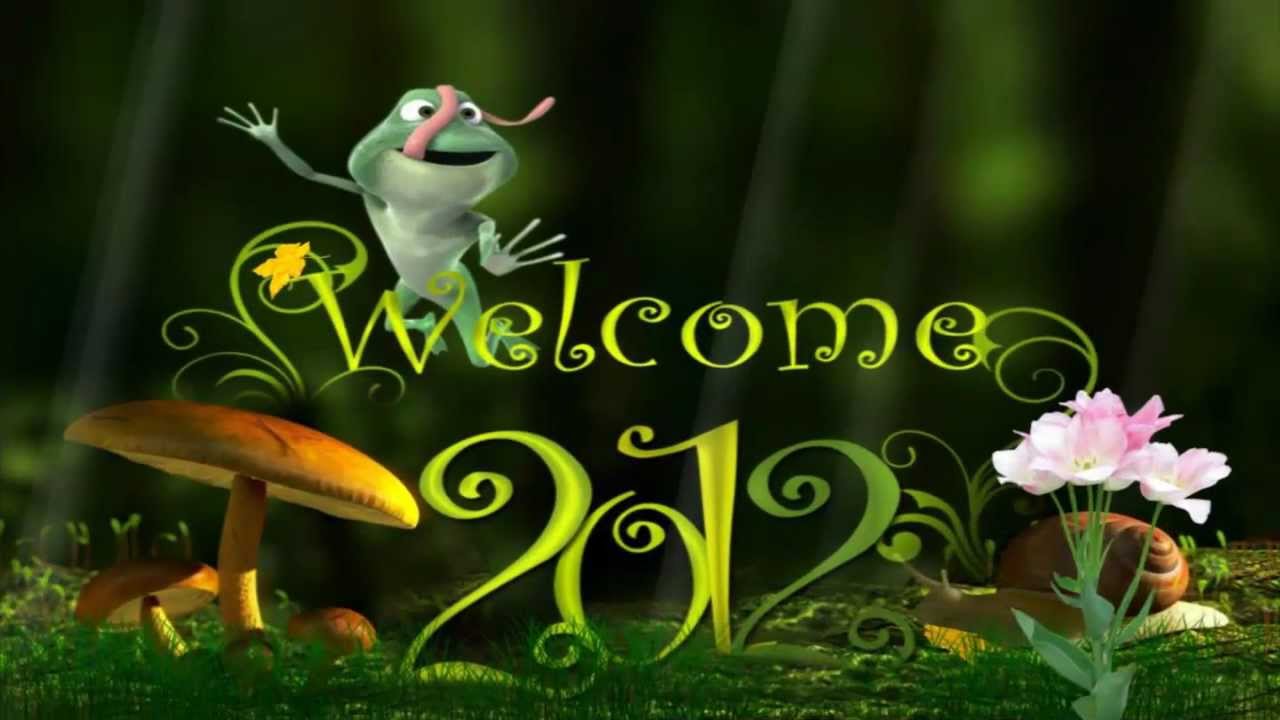 Animated New Year Screensaver - HD Wallpaper 