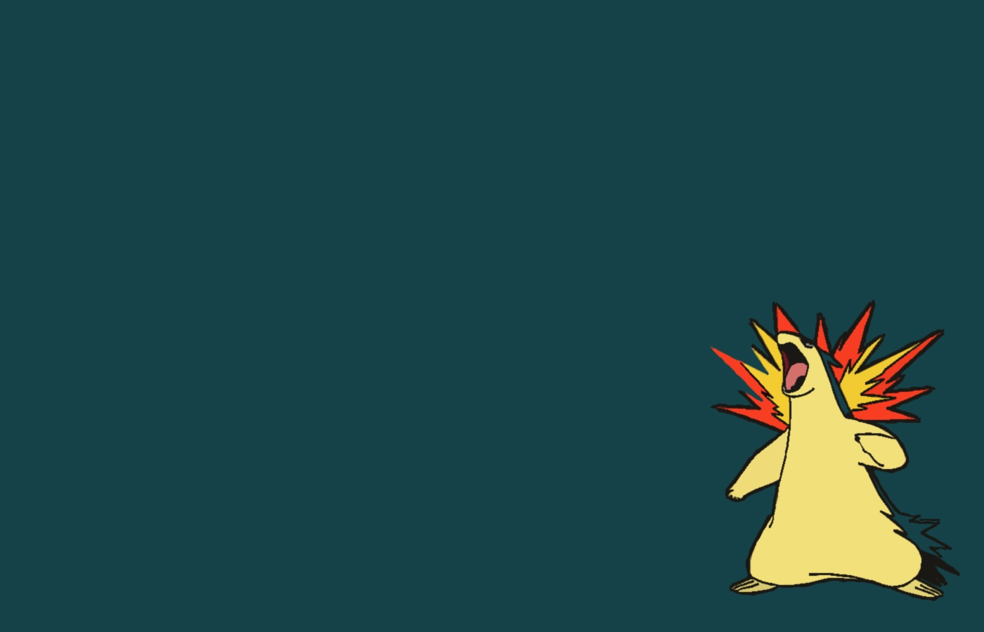 Typhlosion - HD Wallpaper 
