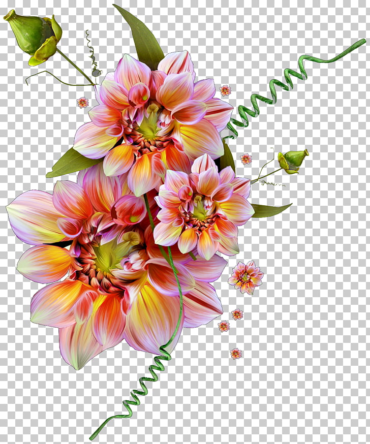Fleurs Printemps Fond Transparent - HD Wallpaper 