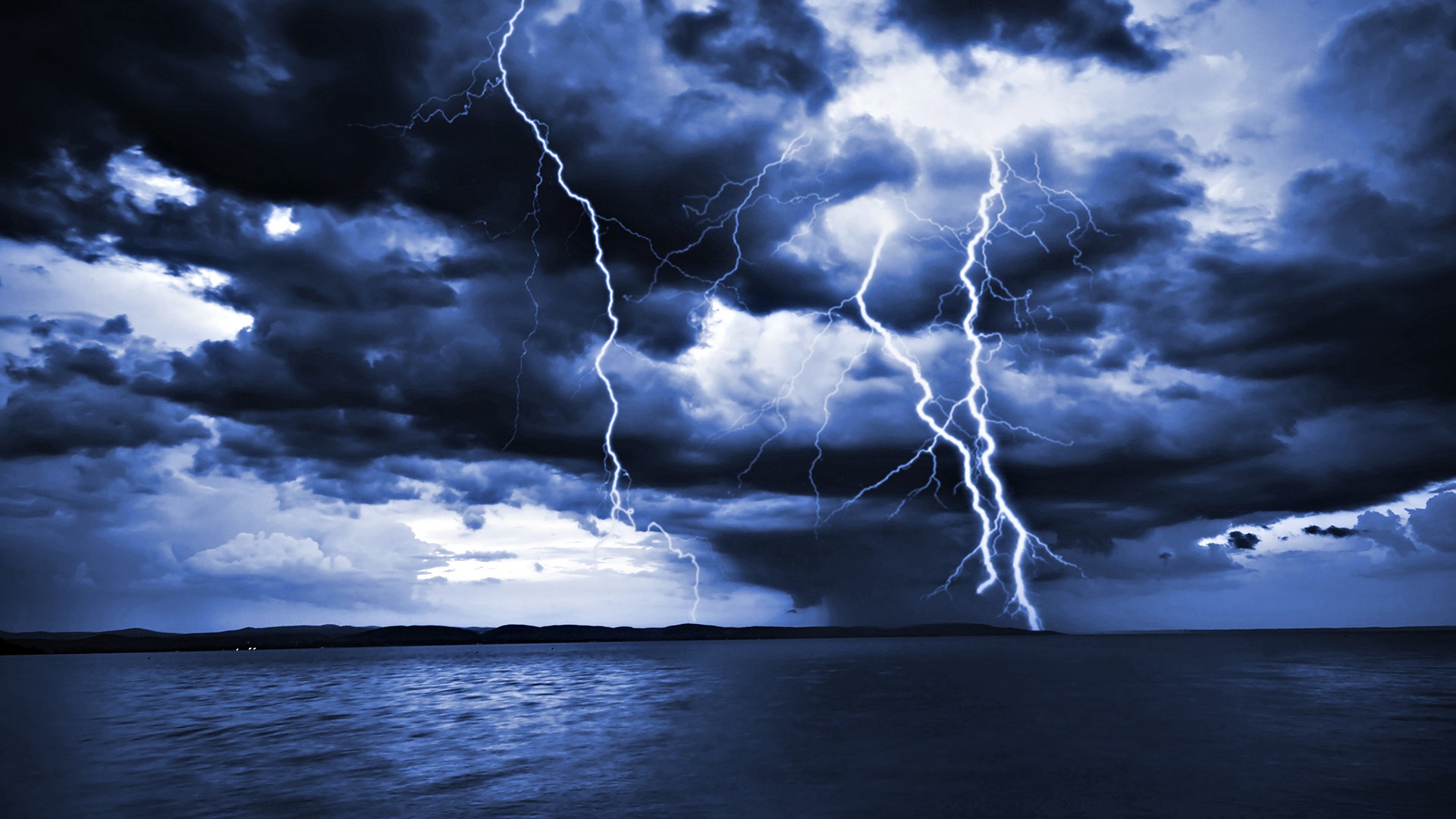 High Resolution Lightning Storm Hd - HD Wallpaper 