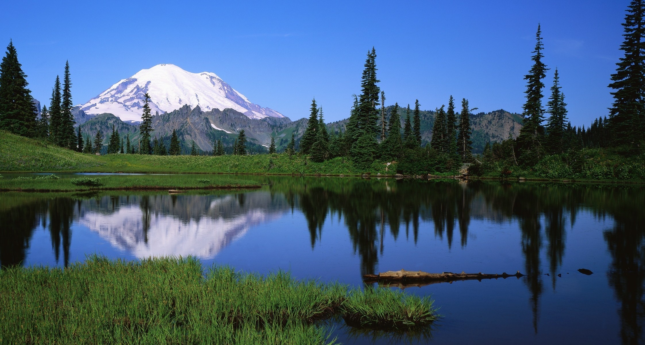 Mount Rainier National Park, Sunrise Lake - HD Wallpaper 