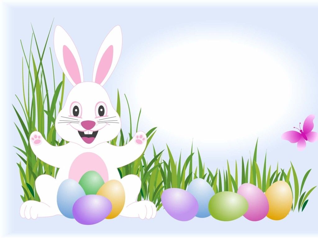 Free Printable Easter Egg Hunt Invitation Templates - Easter Bunny Border Clip Art - HD Wallpaper 