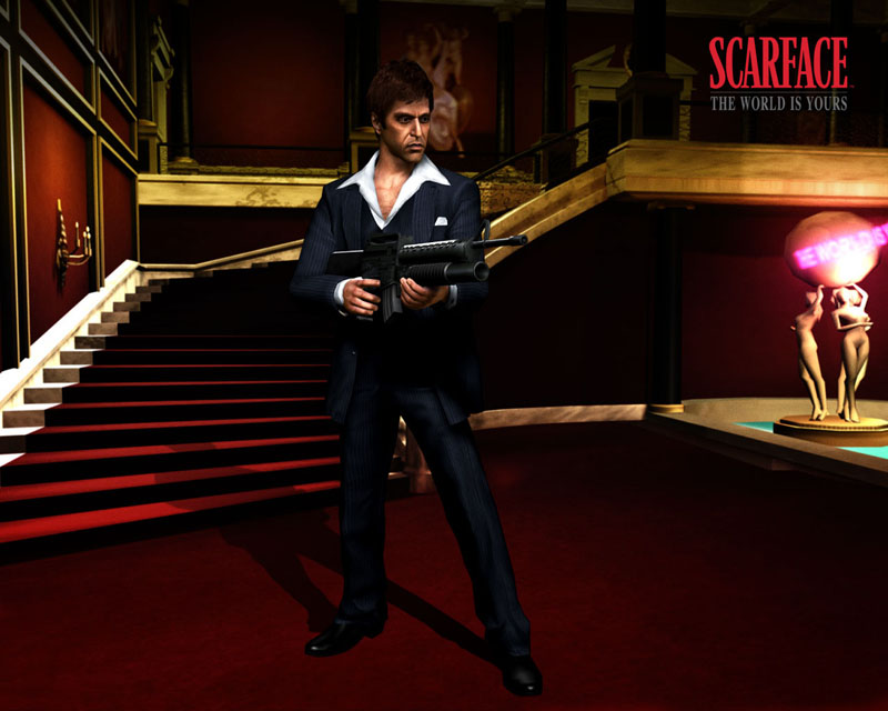 Scarface The World Is Yours Tony - HD Wallpaper 