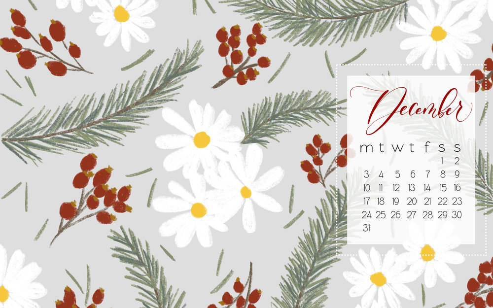 December Calendar Background Clip Art - HD Wallpaper 