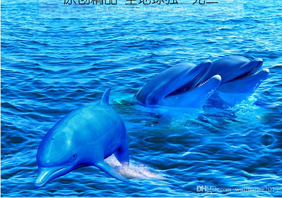 3d Dolphin Floor - HD Wallpaper 