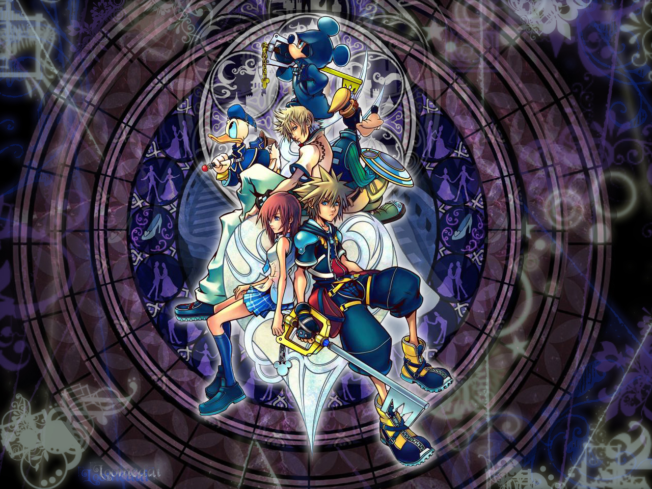 Kingdom Hearts Wallpaper Hd - HD Wallpaper 