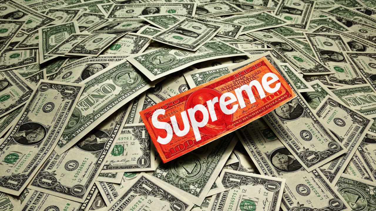 Supreme Money Background - HD Wallpaper 