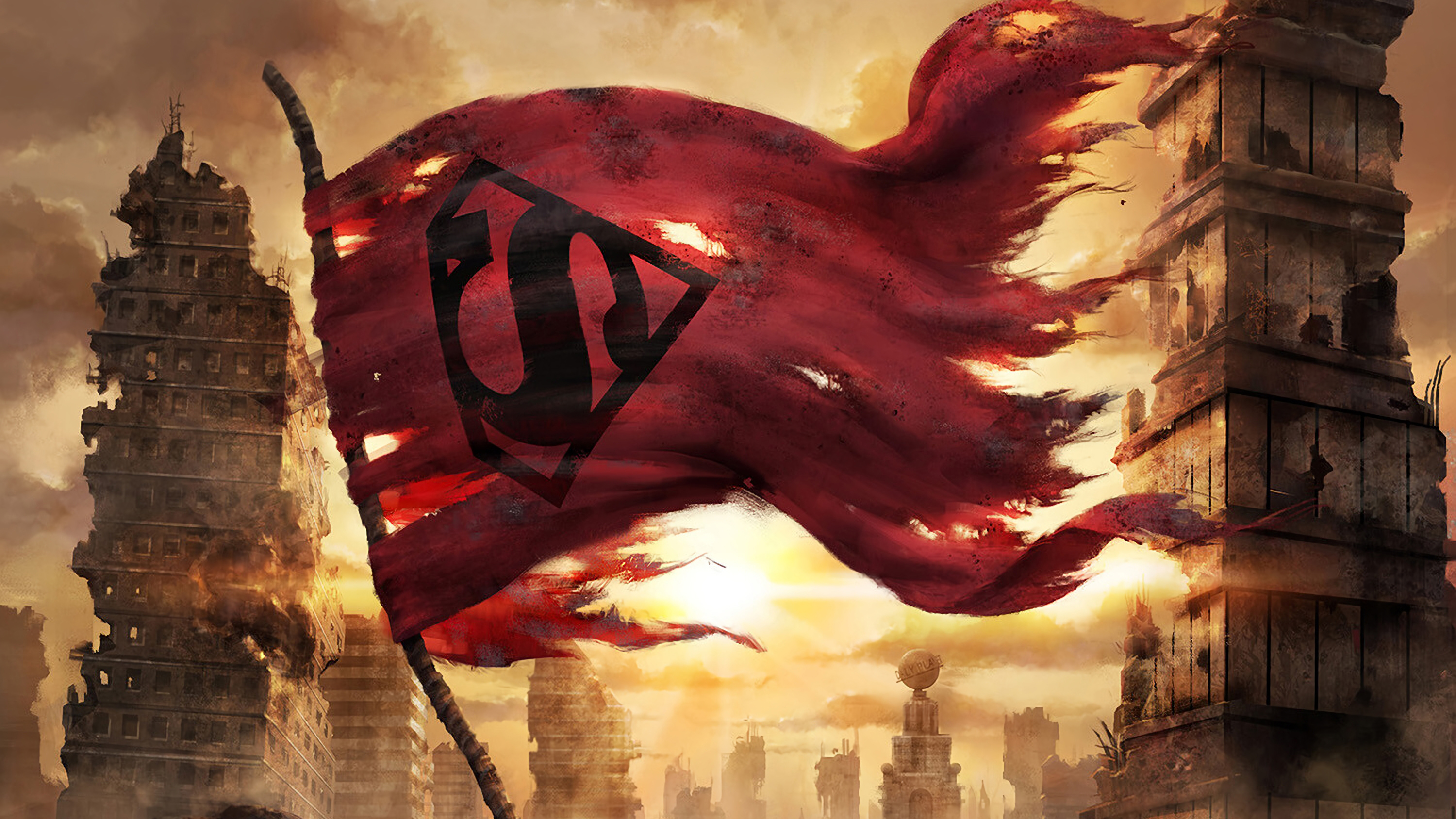 Death Of Superman Dc Universe Movie - HD Wallpaper 